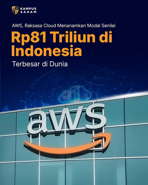 AWS Menanamkan Modal Terbesar di Indonesia
